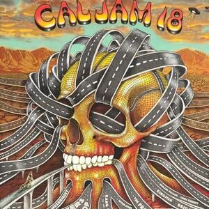 Emek Cal Jam 18 #372/600 Signed Concert Poster Foo Fighters, Garbage Tenacious D